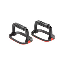 Упоры для отжиманий Adidas Performance Push Up Bars черный, красный Уни